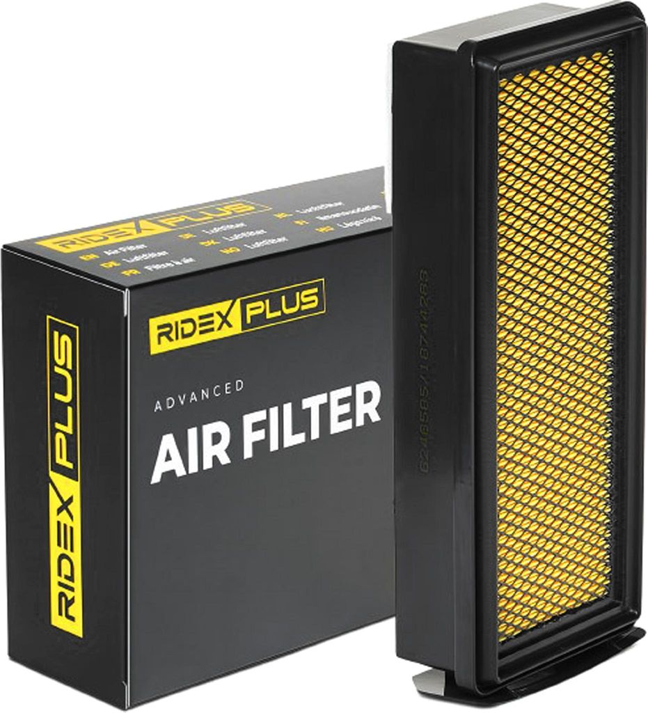 Luftfilter RIDEX PLUS 8A0615P für BMW 5 Touring (F11) Filtereinsatz
