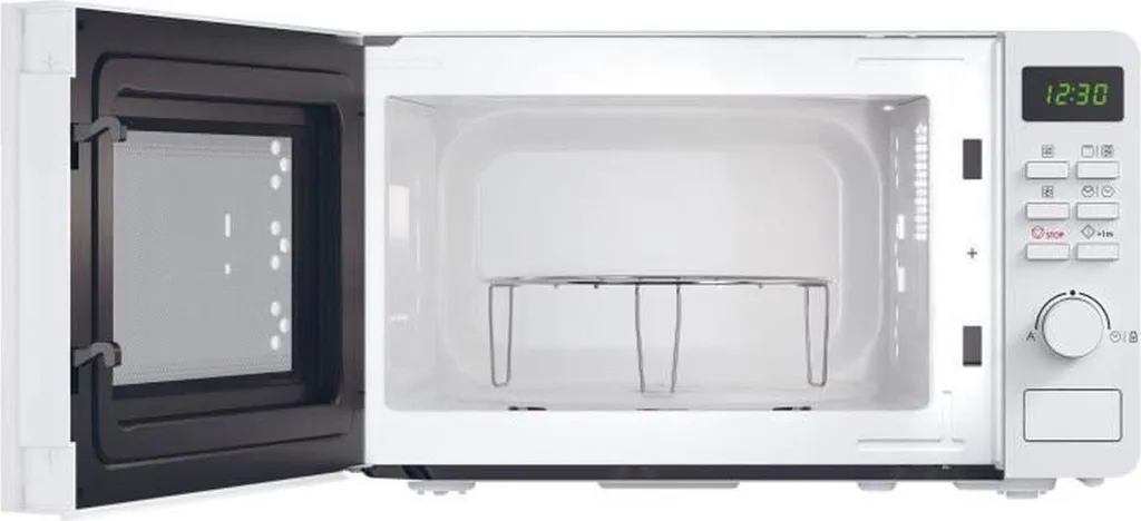 Petit Micro-ondes Gril Candy 20L Blanc - Idéal pour Étudiant et Studio