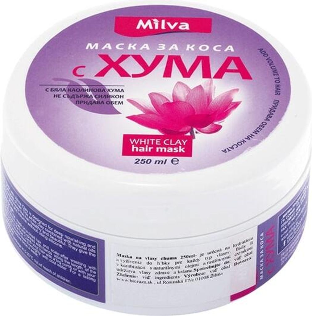 Milva Tonerde Haar maske 250 ml