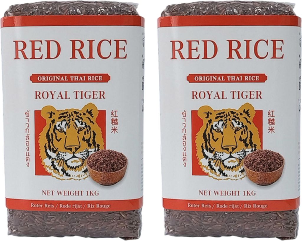 Royal Tiger roter Reis, 2x 1kg, fermentierter roter Reis Produktbild 