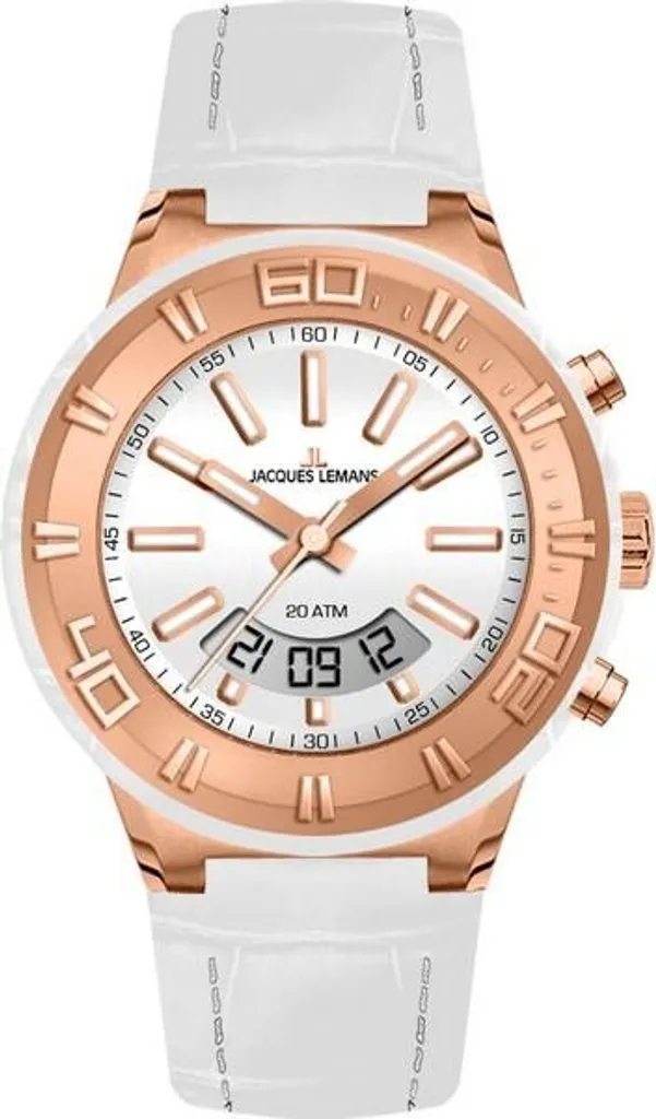 Montre de sport élégante Jacques Lemans Milano pour le bureau