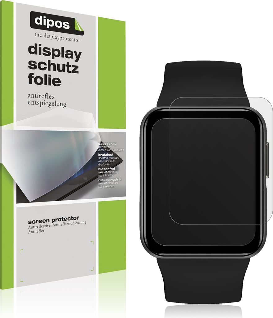 6x Schutzfolie für GRV Smartwatch matt Displayschutzfolie Folie Display Schutz dipos