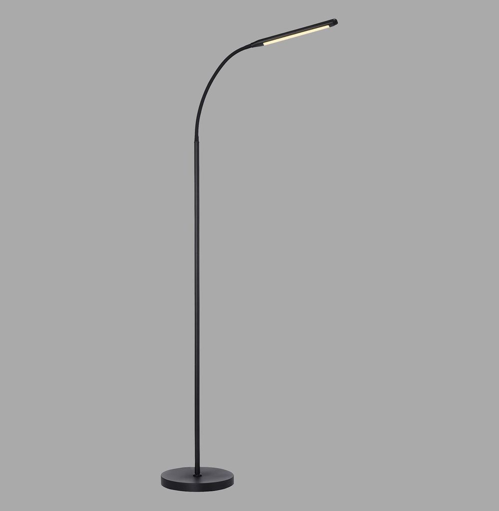 JUST LIGHT ELLY LED Stehleuchte CCT Dimmbar 6W schwarz Produktbild 