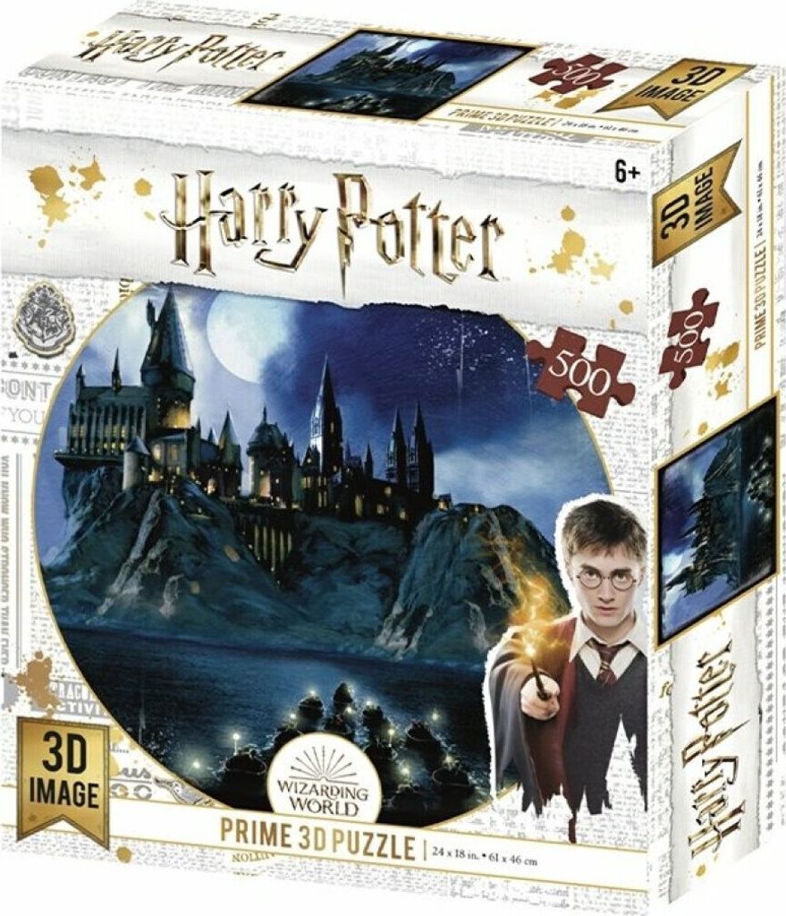 PRIME 3D Puzzle Harry Potter: Ankunft in Hogwarts 3D 500 Teile