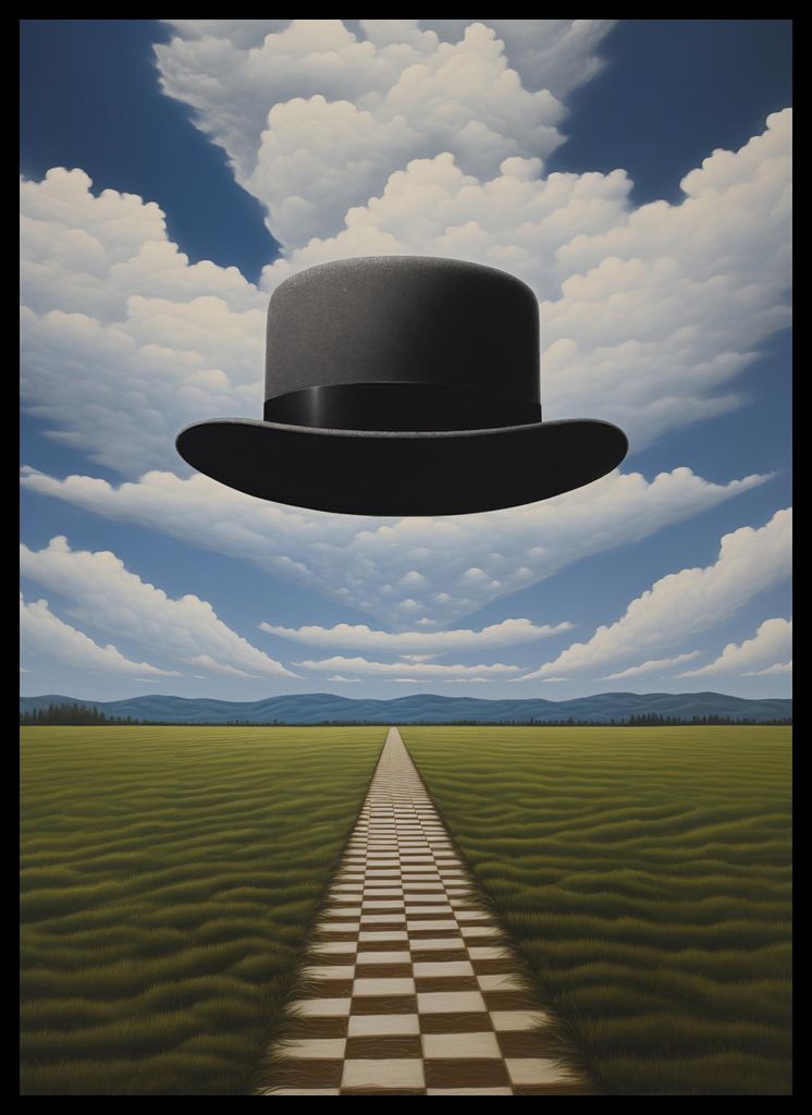 Plakat 39,5x55cm Pfad der unerwarteten Schicksale