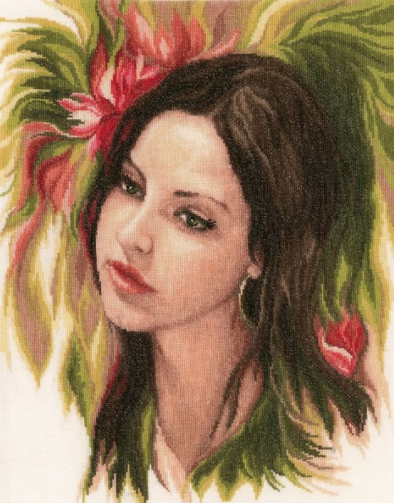 Lanarte PN-0172879 Bezaubernde Jugend Kreuzstichpackung