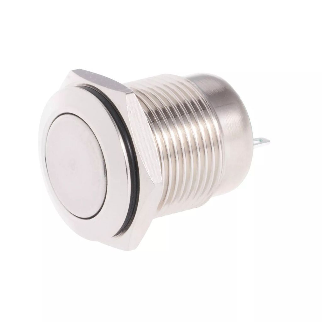 T-LED Vypínač tlačítkový M16 250V/5A kovový 113103 Obrázek produktu 