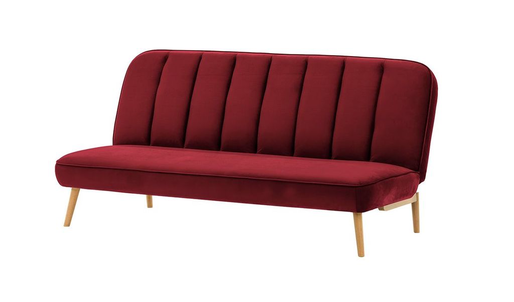 SLF24 - Klappsofa Click-Clack Lull - rot - Velluto 7