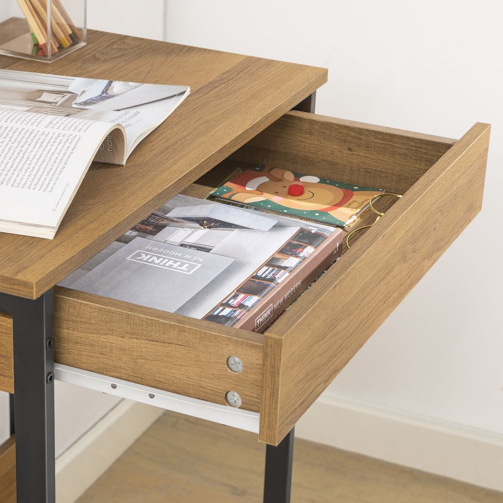 SoBuy FWT43-N Schreibtisch mit Einer Schublade Tisch Produktbild 6