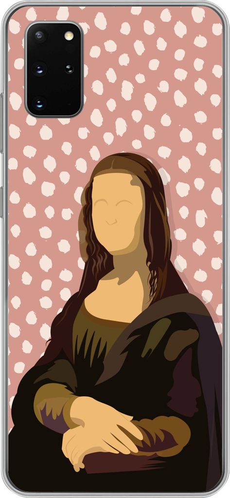 MuchoWow Handyhülle Schutzhülle Hülle für Telefoonhoesje Samsung Galaxy S20 Plus Leonardo da Vinci - Alte Meister - Punkte - Vintage Silikon ...