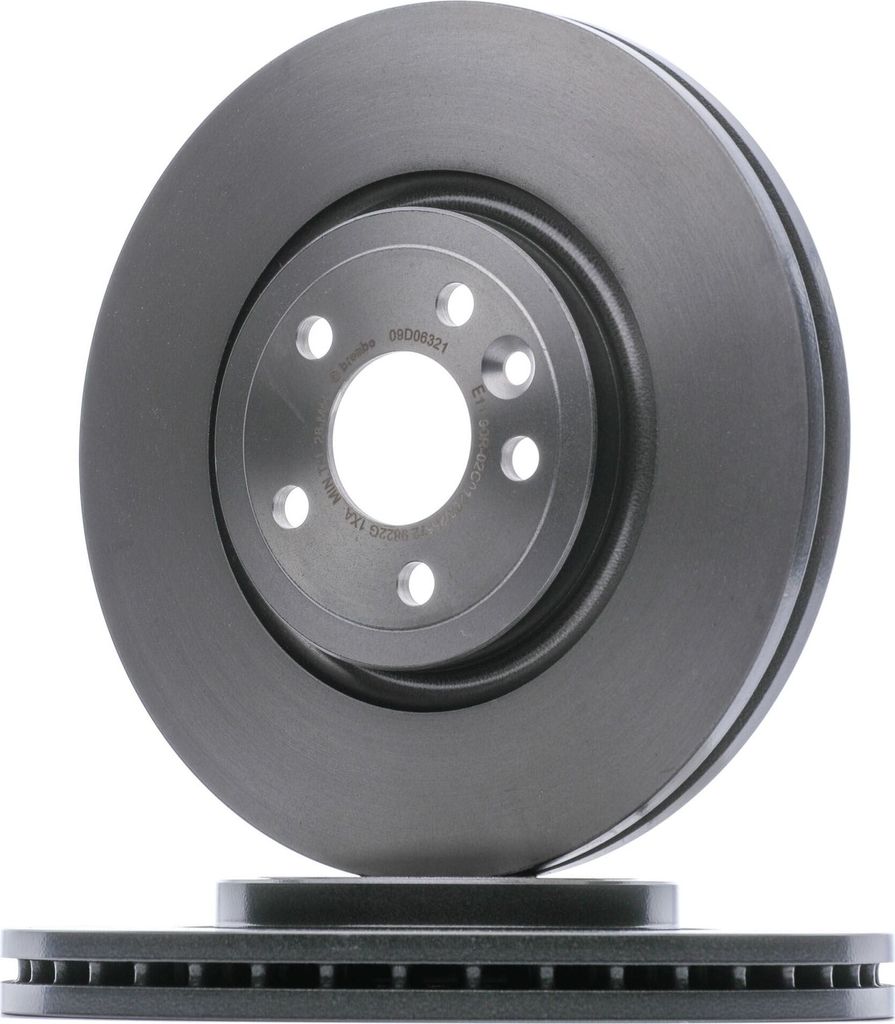 2x BREMBO Bremsscheibe 09.D063.21 für LAND ROVER Range Produktbild 