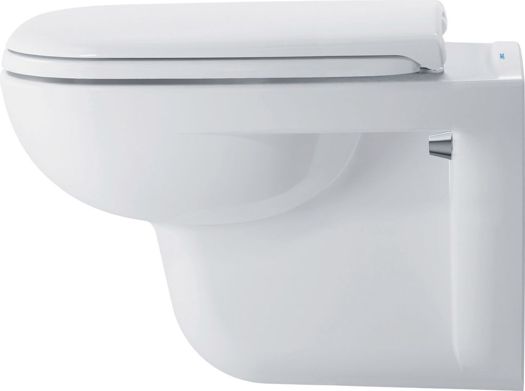 WC-Sitz D-Code ohne SoftClose Scharniere edelstahl, weiß Produktbild 5