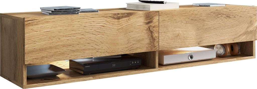 MINIO go for it, TV-Schrank, "ANNE", 140 cm, mit Türen, mit Produktbild 