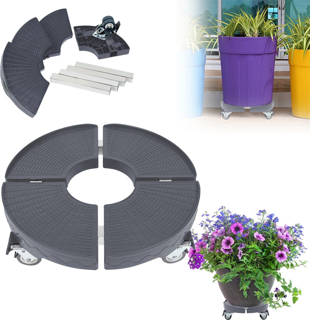 XMTECH Pflanzenroller 39-52cm Einstellbar Pflanzen Produktbild 
