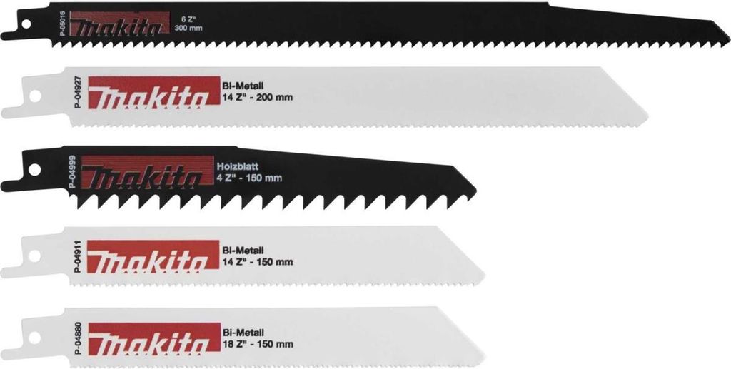 Makita - Sada pilových kotoučů - na dřevo, měkkou ocel - 5 Obrázek produktu 