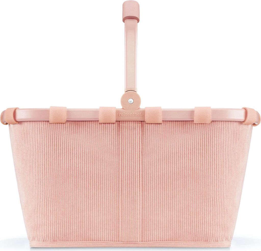reisenthel carrybag, Einkaufskorb, Polyestergewebe, Frame Cord Blush, 22 L, BK3098
