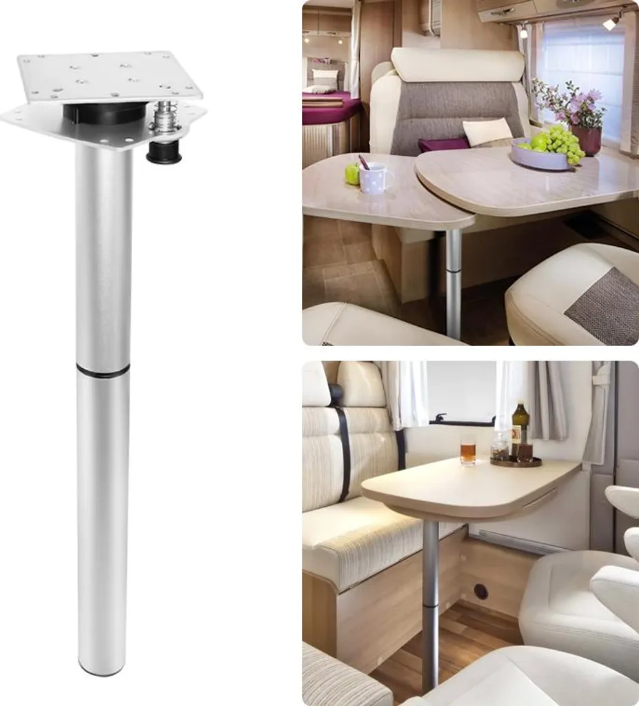 Pied de table ajustable et pliable pour résoudre vos problèmes d'espace