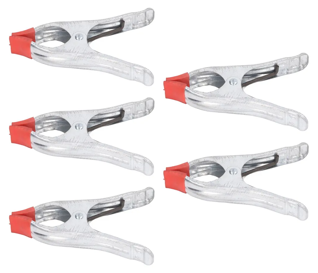 Lot de 5 pinces à ressort en A 17,8 cm pour serrage bois et bricolage