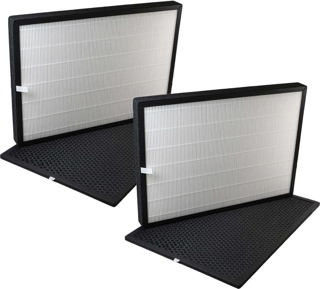 vhbw 4-teiliges Filter-Set Ersatz für Marreal AP5001B-FS für Luftreiniger - HEPA-Filter, Aktivkohlefilter