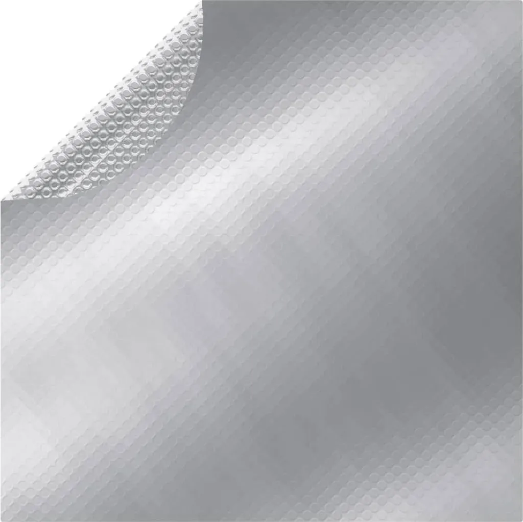 Copertura Piscina Argento 455 cm PE: Telo Termico Anti-UV Professionale