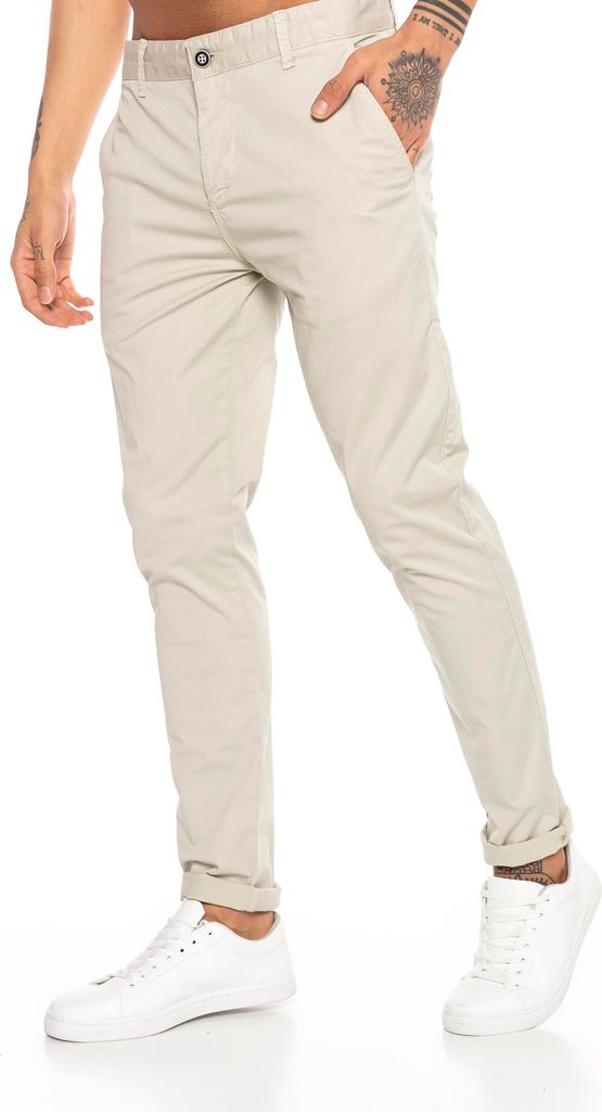 Red Bridge Herren Hose Chino Pants Stone W31L34