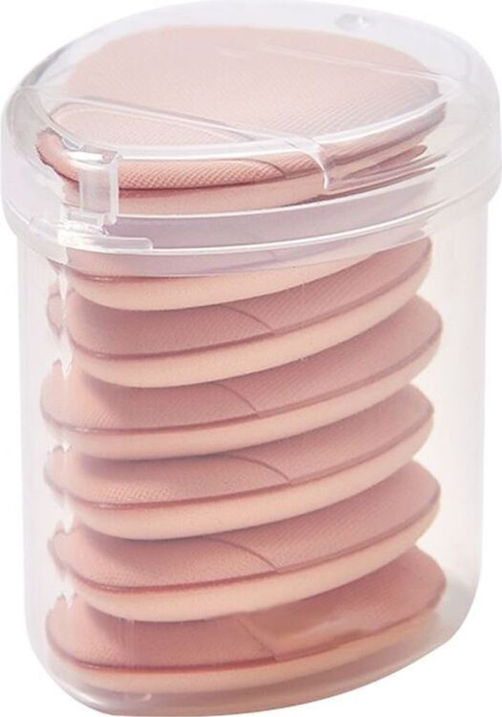 Technique Pro Finger-Puff Make-up-Schwämme, 7-teiliges Set für präzises Auftragen von Foundation und Puder