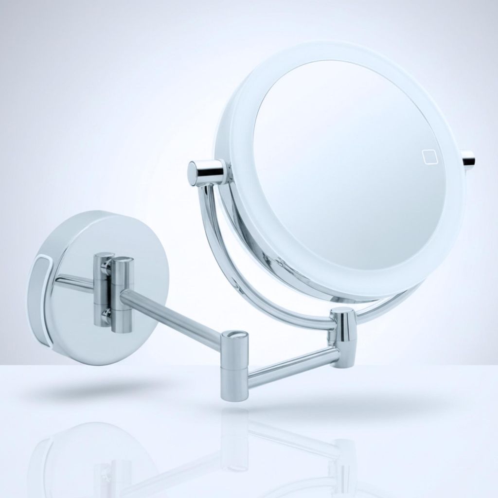 Libaro LED Kosmetikspiegel Modena Vergrößerungsspiegel (5x / 10x) Batterie / USB