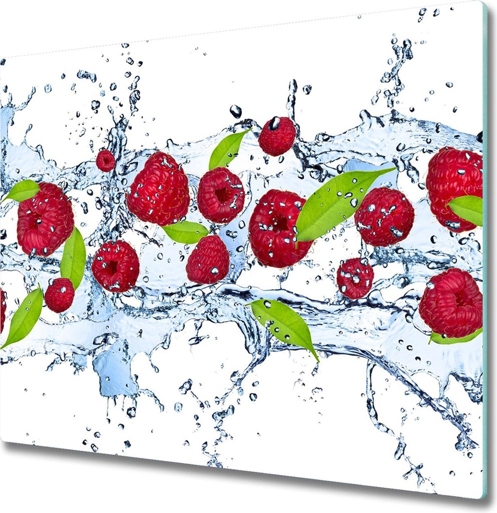 Glas Herdabdeckplatte 60x52 cm Spritzschutz Produktbild 