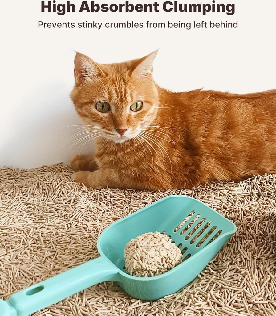 PAWBBY Katzenstreu aus Natürlichen Pflanzen, Verhindert Produktbild 8