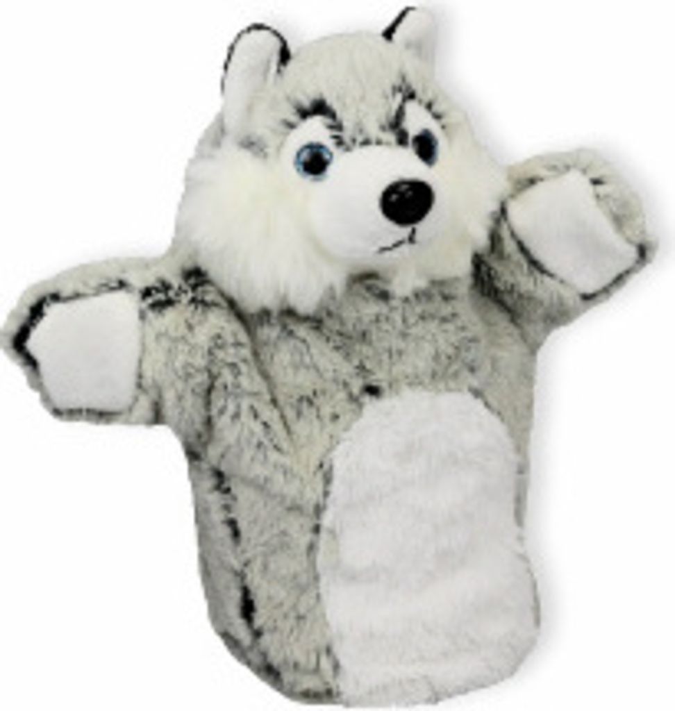 Inware Handpuppe Husky 22 cm