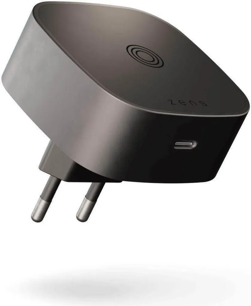 Chargeur sans fil Zens ZESC18B/00 Noir : Station de charge rapide Qi