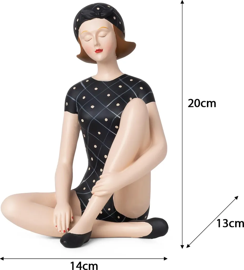 Moritz Statuetta Decorativa Sirena Pin Up - Arredo Casa Shabby Chic - 2
