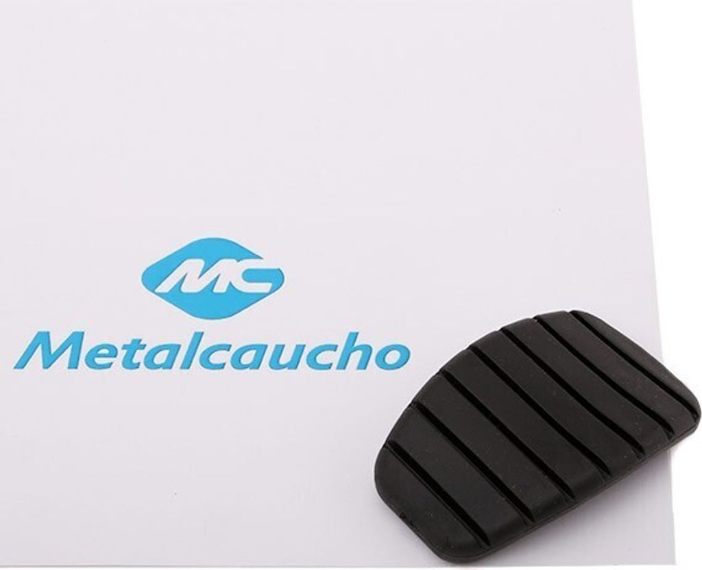 Metalcaucho Pedalbelag Bremspedal Pedalbelag 04717 für OPEL Vivaro A Kastenwagen (X83) Gummi 0,02kg 20g