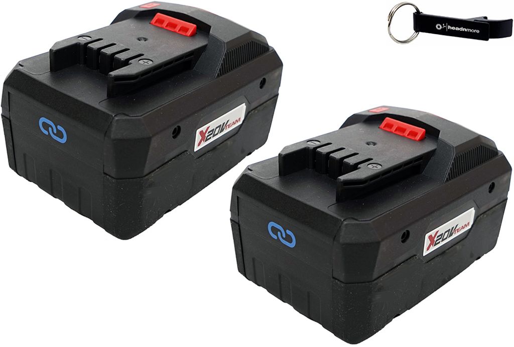 Zestaw HEADNMORE® - 2x akumulator PARKSIDE PERFORMANCE® 20V Zdjęcie produktu 