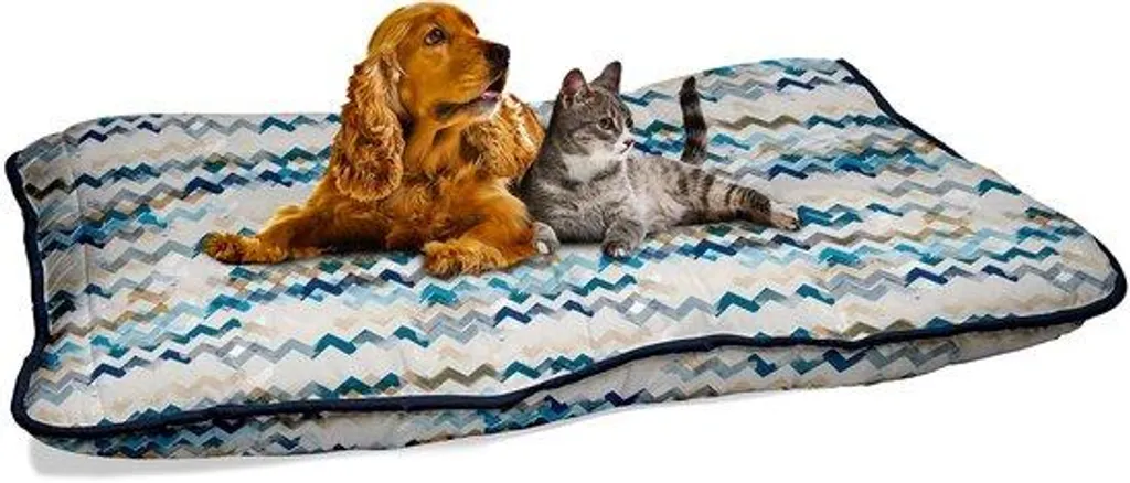 Coussin pour chien Fantasy rembourrage épais 60 x 100 cm textile robuste