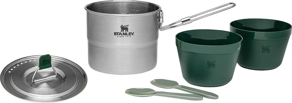 Set de Cuisson Camping Stanley 1L avec Casserole et Bols pour Bivouac