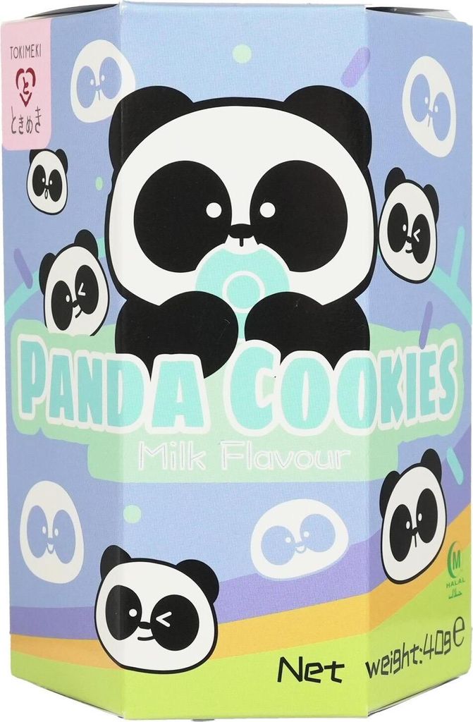 Tokimeki Panda Cookies Milk Flavour 40g