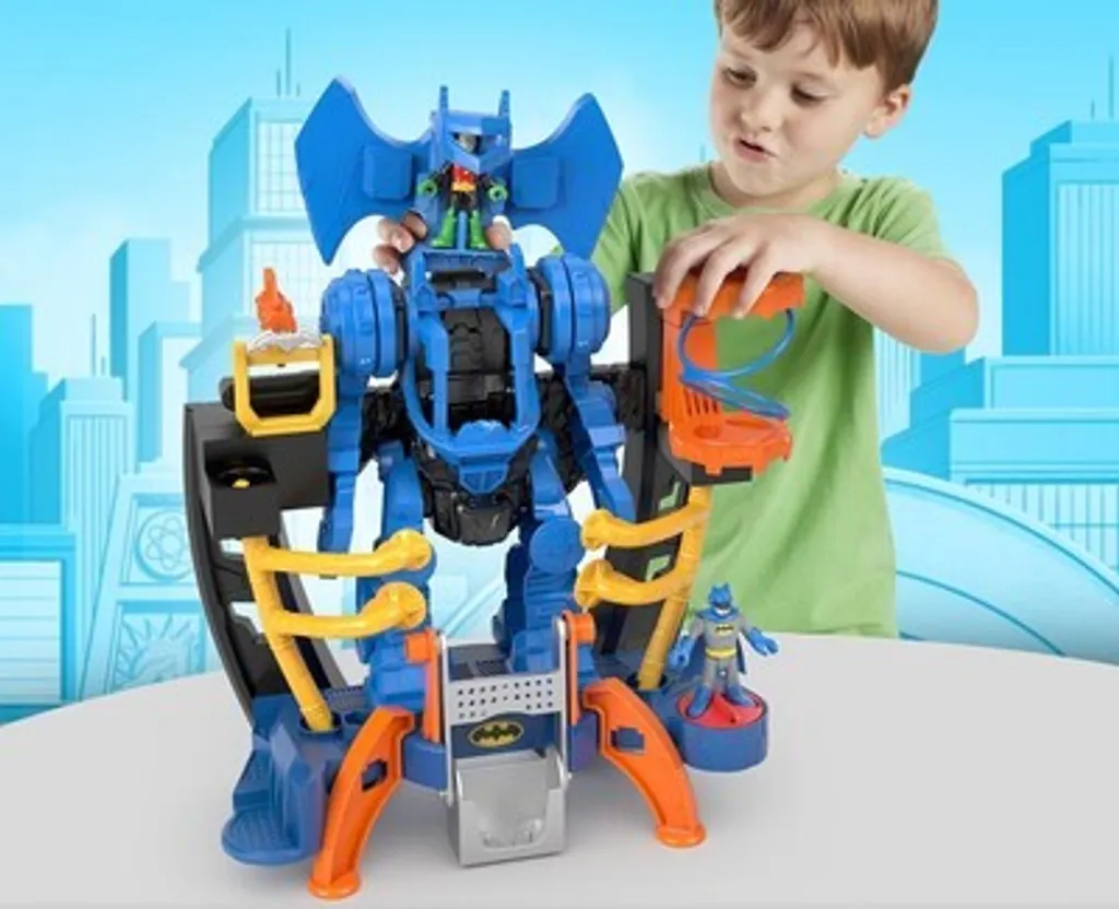 Jouet Robot Batman Géant Imaginext Centre de Commandement DC Super Friends - 11