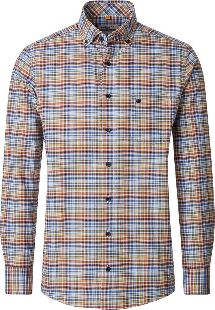 Redmond - Comfort Fit - Herren Freizeithemd (261015111), Größe:3XL, Farbe:Terra (205)