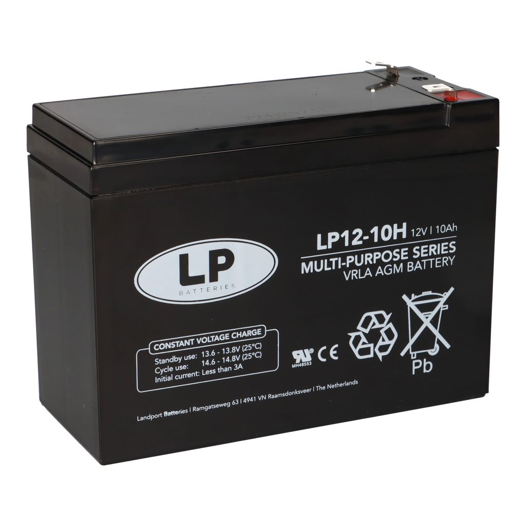 Landport Batterie au plomb 12V 10Ah AGM Batterie NSA Image du produit 