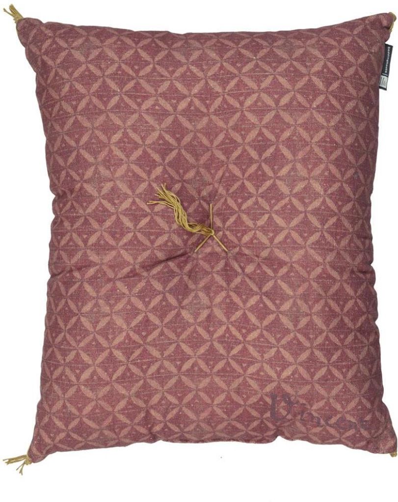 Beddinghouse van Gogh Baumwoll-Segeltuch-Zierkissen Zabuton Cushion Farbe Red Größe 50x60