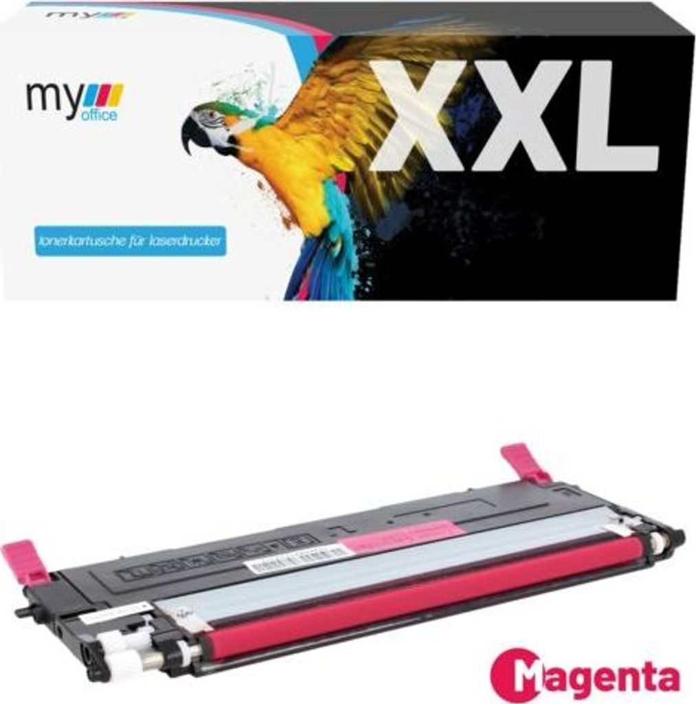 Toner CLT-C4072S My Office für Samsung Xpress CLP-320 325 325W 3180 3185 3185FN, "CLT4072S" Magenta