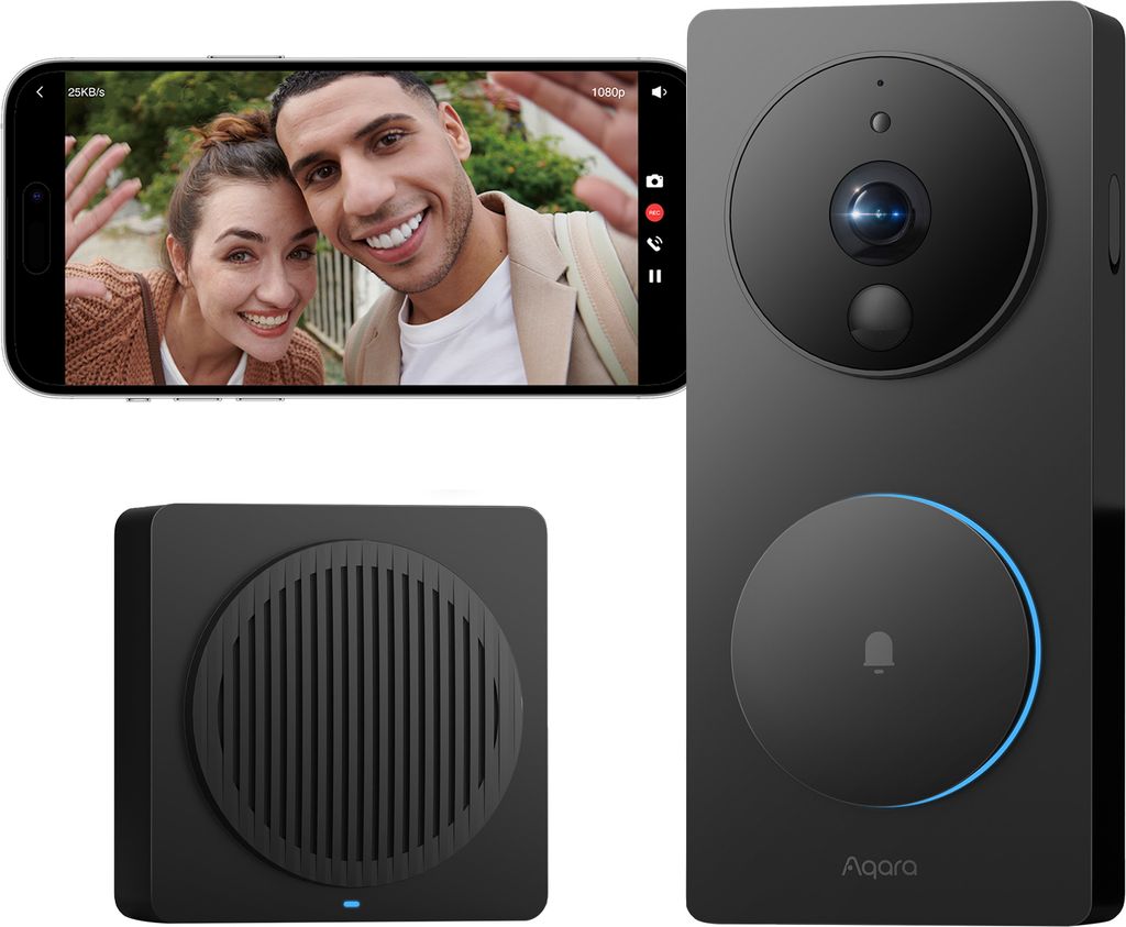 Aqara Wifi Video Türklingel G4, Smart Home Türklingel mit Produktbild 1