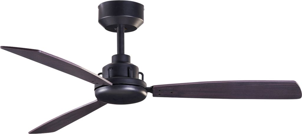 Energiespar Deckenventilator mit Fernbedienung Xaloc Schwarz 100 cm