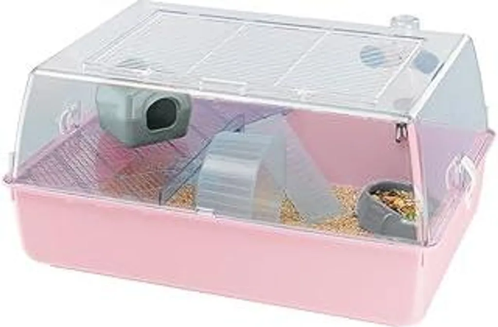Ferplast MINI Duna Hamster: Gabbia per Criceti e Topi 55x39x27 cm