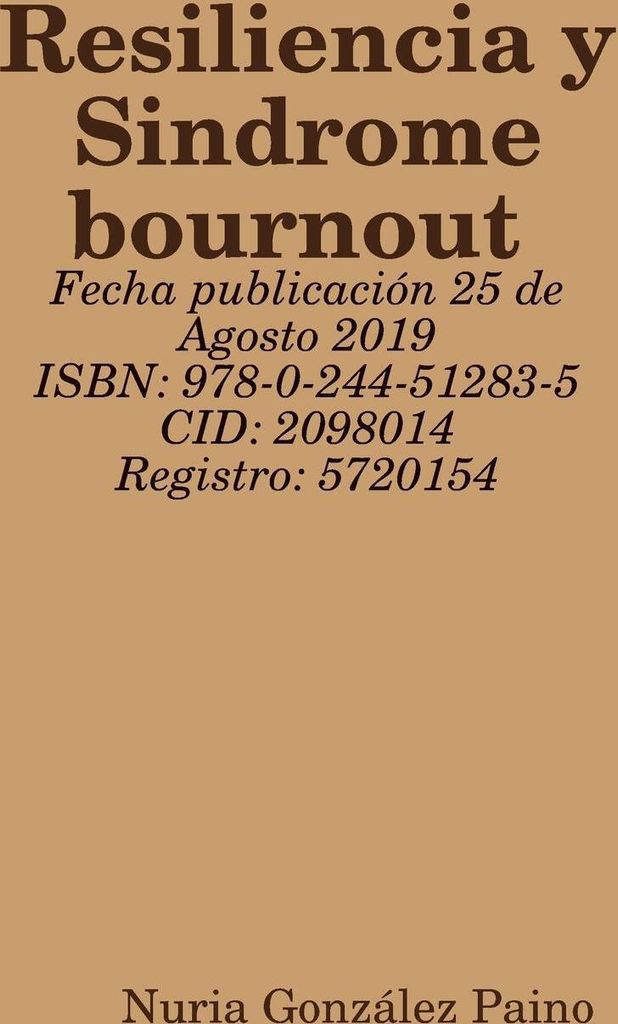 Resiliencia y Sindrome bournout