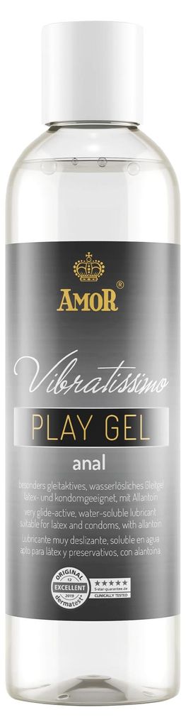 Vibratissimo Vibratissimo Playgel Anal 300 ml – lubrificante premium a ba – immagine 1