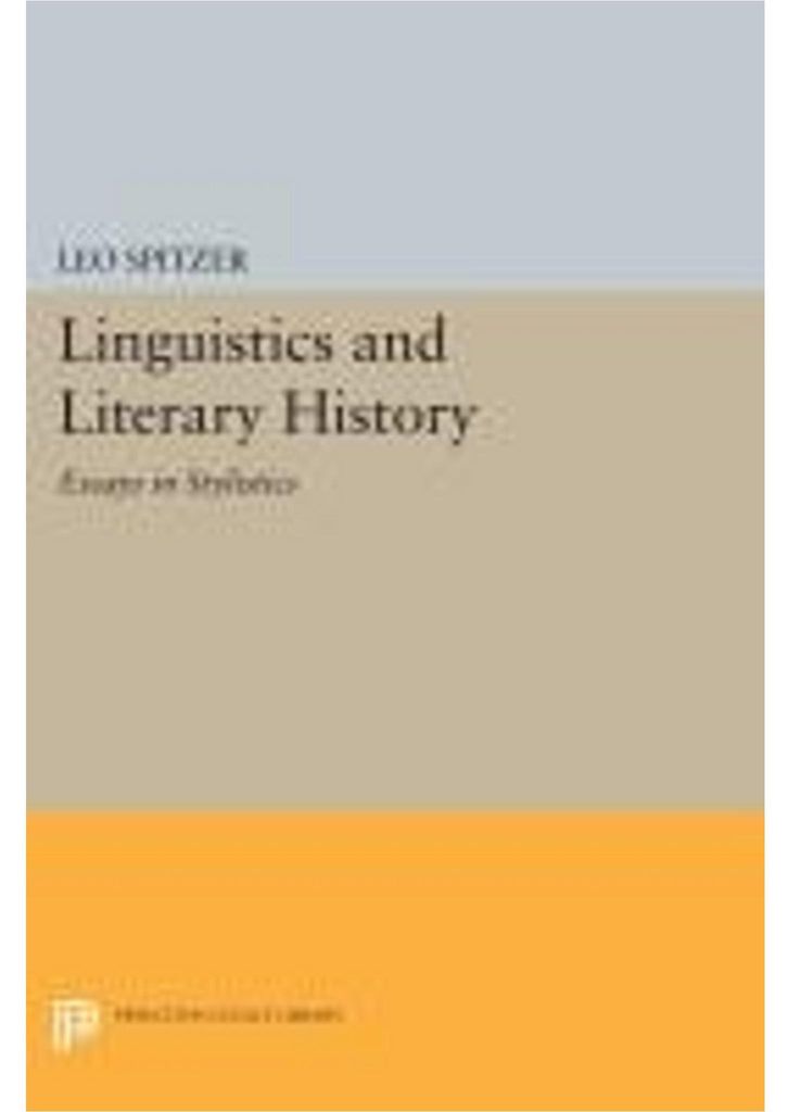 Linguistics and Literary History