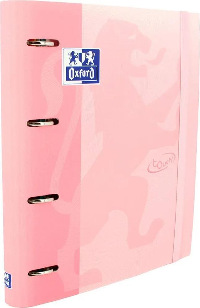 Oxford Hamelin Ordner 4 Ringe Mit Ersatz Und Gummizug A4+ Extra-lod Rosa Rosa One Size