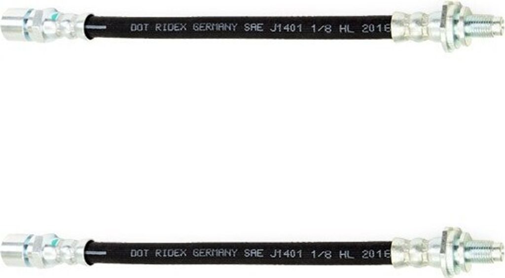 RIDEX 83B0829 Bremsschlauch Hinten für OPEL Astra F CC (T92) Calibra A (C89) Astra F Caravan (T92) Vectra A Limousine (J89) Astra F Limousine (T92)